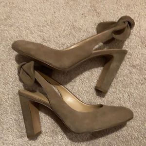 Banana Republic Suede sling back